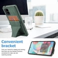 thumbnail image 2 of TOP SHE Case for Samsung Galaxy A71 5G (A716), Galaxy A71 5G Phone Case (6.7 Inch) - Synthetic Leather Protective Case with Card Slot / Kickstand, Slim Fit Lightweight Simple Fashion Cover (Green), 2 of 7