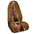thumbnail image 2 of XYZCANDO Horse Design Car Seat Towel Cover Non-Slip, Suitable for SUV Seats Van Auto Interior, Terry Cloth Car Seat Covers, for Vans Trucks, 2 of 7