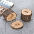thumbnail image 6 of BORDSTRACT 2PcsRetro Wooden Ring box Engagement Gift For Male and Female Wedding Ceremony 01#, 6 of 6