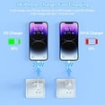 thumbnail image 5 of Typpkmm Fast Charger Compatible with Iphone, with Compatible with Iphone Charger Fast Charging 2Pack 6FT, White, 5 of 5