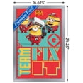 thumbnail image 3 of Illumination Despicable Me 4 - Team Fix It Wall Poster, 14.725" x 22.375" Framed, 3 of 5