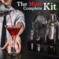thumbnail image 4 of Highball & Chaser 13 piece Black Cobbler Bartender kit, 4 of 7