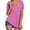 Hot Pink, variant on Ticikt Women's Hoodie Pullover Sweatshirt Long Sleeve Tops Casual Tops,Color:Purple,Size:XL