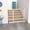 White + ABS+Steel(Q235), variant on 29.5-45.3" Wide Pet Gate for Stairs, Dog Gate Indoor for Doorways, No Drilling Freestanding Pet Gates, Easy Walk Through Safety Barrier, White