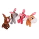 thumbnail image 3 of Cute Little Donkey Keychain Pendant Cartoon Plush Doll Toy Hanging Ornament, 3 of 5