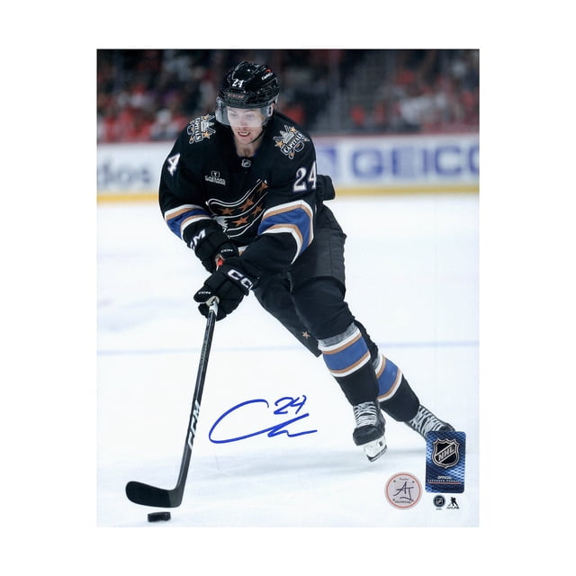 Connor McMichael Signé Washington Capitals Hockey Patrimonial Photo 8x10