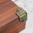 thumbnail image 5 of 6 Pcs Decorative Box Corner Covers, 37mm Metal Edge Guard, Bronze, 5 of 6