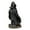 B, variant on Sylvtty Grim Reaper Statue Halloween Black Horror Robe Sculpture Gothic Resin Santa Muerte Figurine for Halloween Indoor Bookshelf Desk Decor