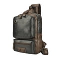 thumbnail image 1 of Men' Daypack Handbag Anti- Backpack Shoulder Bag, 1 of 8