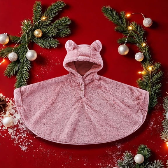 Kids Cozy Wrap Cape Windproof And Warm Children’s Outerwear For All Seasons Ideal For 1 8 Years