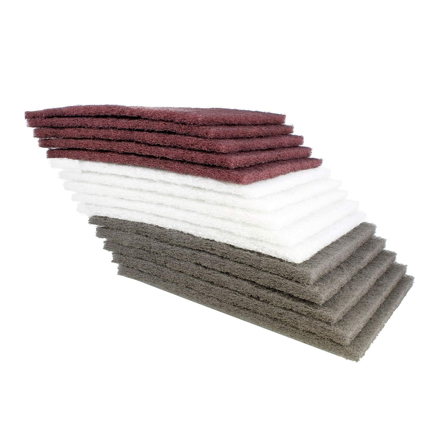3M Scotch-Brite Scuff Pads 3M 07445/07447/07448 5 Pads of Each