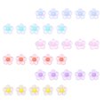 thumbnail image 7 of Beads Bead Jewelry Making Flower Diy Frosted Necklace Acrylic Loose Bracelet Pastel Accessories Craft Crafts Spacer, 7 of 7