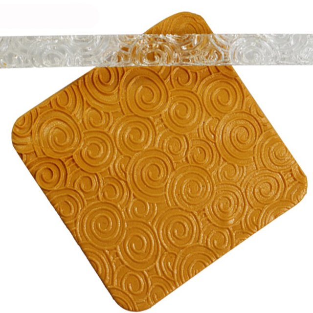 VogueV Rouleau de Fondant Acrylique - Outil de Sculpture Florale pour Décoration de Gâteaux