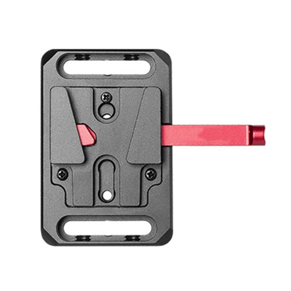 V Mount Battery Plate Rod Clamps for Camera Power Supply V Lock Mount Battery Baseplate Installation Adapter Accessories