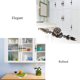 thumbnail image 4 of 6pcs Vintage Style Zinc Alloy Drawer Handles, Antique Pull Handles, Furniture Pull Knob Drawer Cupboard Wardrobe With Screws Decorate Drawer, Dresser,, 4 of 5