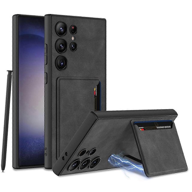 Case for Samsung Galaxy S24 Ultra 5G Wallet Cover with Card Holder Stand Magnetic PU Leather Case