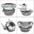 thumbnail image 4 of 8 Pcs 1/2 Inch Clamp Type Cable Connectors, Zinc Clamp Cable Connector Fittings for Metallic Conduit Protect Cables, 4 of 5