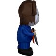 thumbnail image 5 of Universal Halloween Michael Myers Airblown Yard Inflatable, 5', 5 of 6