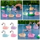 thumbnail image 2 of BRIGHTFUFU 20pcs figuras de flamenco en miniatura luminosas, 2 of 7