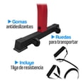 thumbnail image 4 of Banco Recto con liga de resistencia Tayga color Rojo, 4 of 6