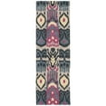 thumbnail image 5 of SAFAVIEH Ikat Collection IKT466A Handmade Beige/Blue Rug, 5 of 10