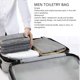 thumbnail image 4 of Bolsa De Aseo, Bolsa De Aseo Compacta, Resistente, Impermeable, Para Hombre, Tela Catiónica, Gris Para Exteriores, 4 of 7