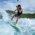 thumbnail image 2 of ZUP Adjustable 24.5' Wakesurf Rope with 10" Handle and EVA Comfort Grip,..., 2 of 6