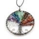 thumbnail image 5 of 7 Chakra Reiki Healing Crystal Tree of Life Adorno de línea de cuarzo, 5 of 5