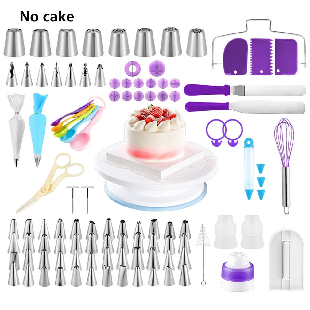 Baking Tools Whip Cake Buttercream Icing Piping Nozzles Stainless Steel 127Pcs 