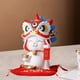 thumbnail image 4 of Estatua de gato de la suerte, colección de figuritas Feng Shui, amuletos decorativos para la vida blanco, 4 of 8