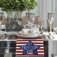 thumbnail image 5 of TERGAYEE 4th of July Decorations Table Runners,13x72 Inch Independence Day Holiday Kitchen Dining Table Decor for Indoor Outdoor Home Party Decoration, 5 of 5