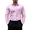 Pink, variant on Dress Shirts for Men Solid Color Wedding Business Shirts Regular Fit Collared Button Down Shirts White XS
