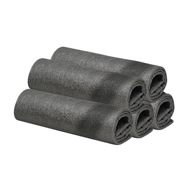 Paño de limpieza de 5/20 piezas, toalla de vidrio de microfibra para espejo de ventanas (5 uds. 40*50cm) Ehuebsd Libre de BPA