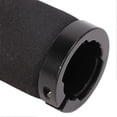thumbnail image 3 of Poignées de guidon de vélo à double verrouillage, antidérapantes et absorbantes, en éponge, pour guidon de 2,22 cm, noires, 3 of 4