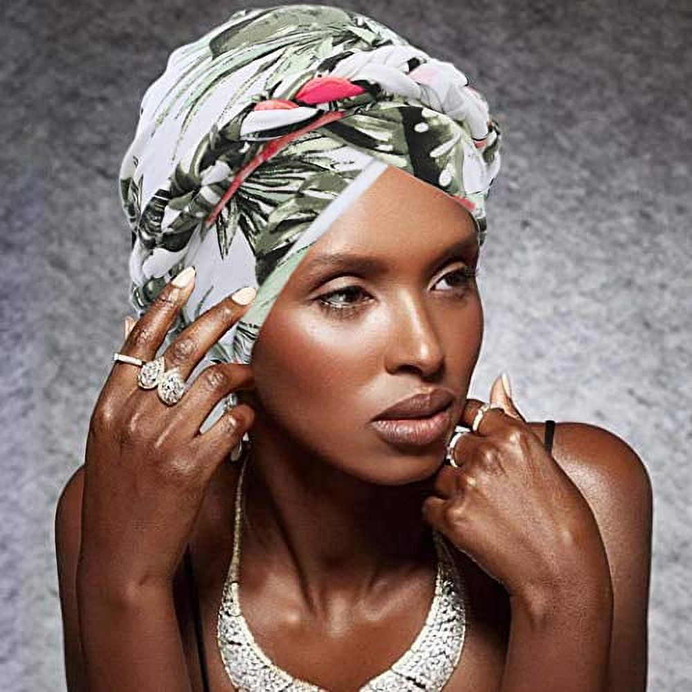 pre tied head wraps black owned