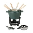 thumbnail image 4 of Our Table 13 Piece Enameled Cast Iron Fondue Pot Set in Sycamore, 4 of 7