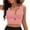 01-Pink, variant on Bikini Tops for Women Push Up Swimsuit Tops Full Coverage Swim Top Cutout Bathing Suits Cropped Tankini Tops Swimwear, Bathing Suit Top, Swimsuit Top