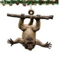 thumbnail image 6 of Monkey Garden Statue Ornament Decorative,Hanging Monkey Garden Outdoor Decor,Funny Garden Decor for Patio Yard Lawn Fence Pathway 3.14inch, 6 of 6
