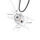 thumbnail image 2 of Collares De Pareja Magnéticos De Sol Y Luna 100 Idiomas I Love You Proyección Collar De Parejas Collar A Juego Para Regalo De Parejas Cateissary AP007132-03, 2 of 6