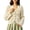 Beige, variant on Cardigan Sweaters for Women Long Sleeve Lightweight Open Front Hollow out Floral Crochet Knit Cardigans Fall Clothes