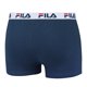 thumbnail image 3 of FILA Hombre Calzoncillos, Paquete de 2  - Algodón, liso azul marino XL (X-Large), 3 of 3