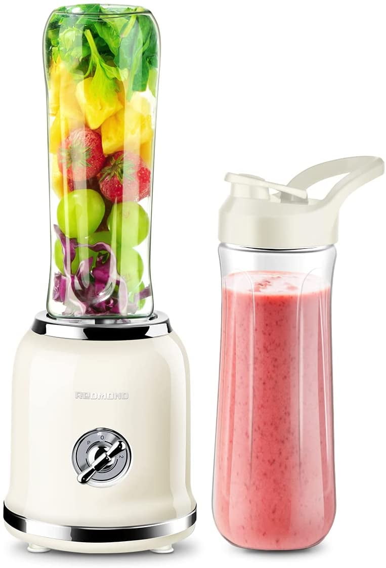 REDMOND Portable Blender, Personal Countertop Smoothie Blender, Beige