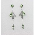 thumbnail image 4 of Gorgeous Green Crystal Necklace Earrings Set, 4 of 5