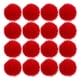 thumbnail image 4 of 100 pompones rojos pequeños para manualidades, pompones multiusos para niños, aulas, artes creativas, decoraciones para fiestas navideñas, 4 of 7