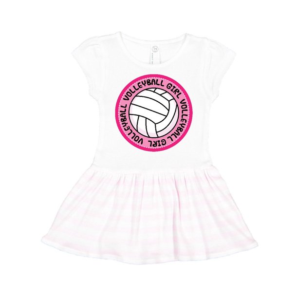 INKtastic Volleyball Girl Toddler Dress