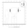 thumbnail image 2 of Livex Lighting - Ardmore - 1 Light ADA Wall Sconce in Mid Century Modern Style -, 2 of 10