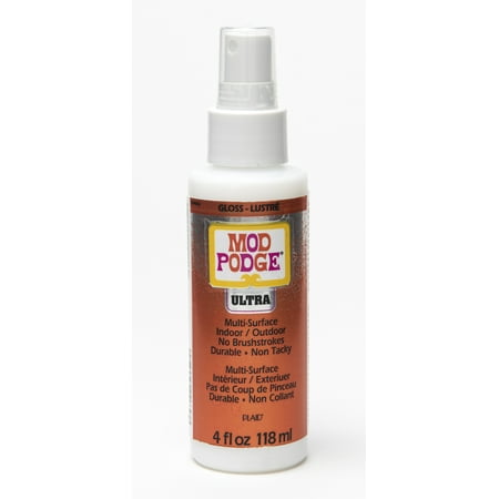 Mod Podge Ultra Gloss Glue and Sealer Spray, Clear, 4 fl oz