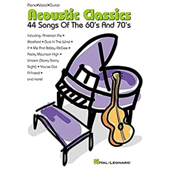 Pre-Owned Acoustic Classics : 44 Songs of the 60s and 70s (Paperback) 9780793545872