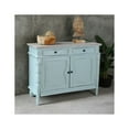 thumbnail image 3 of Sunset Trading Cottage Transitional Cabinet/Buffet/Sideboard in Beach Blue Wood, 3 of 5