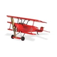 thumbnail image 2 of Vintage Style Decorative 1917 "Fokker" Baron Tri Plane, Red, 2 of 5
